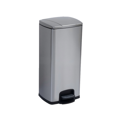 优诗提念YSTN-LJT004单桶不锈钢垃圾桶 30L(计价单位:个)银色