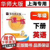 2025一课一练一年级下英语增强版牛津N版上海沪教版下册同步训练练习与测试华东师范大学阅读理解专项练习同步作业测试小学一