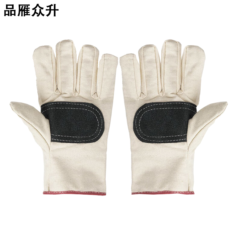 品雁众升 帆布手套 均码 双
