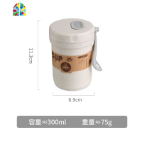 上班族带饭的饭盒学生可装汤餐盒带餐具可微波炉加热易清洗便当盒 FENGHOU 长方形粉色1.2L+汤罐粉