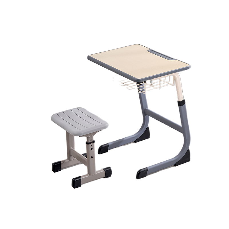 锦北 学校高中小学生课桌椅ABS加厚教室课桌椅培训补习椅子 款式四