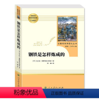 钢铁是怎样炼成的 [正版]钢铁是怎样炼成的人民教育出版社初中原著完整版无删减八年级下册必读名著初中生语文课外书阅读文学书