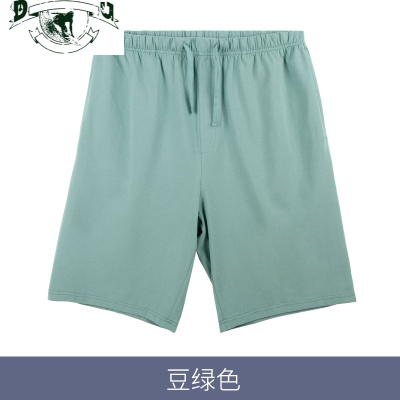 HLCOMA居裤男五分裤夏季睡裤居家运动短裤男士休闲中裤棉睡觉裤薄款睡裤