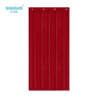 天空桥 棉门帘 MML-33酒红色无窗口五层棉 平方米