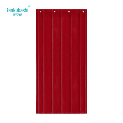 天空桥 棉门帘 MML-33酒红色无窗口五层棉 平方米