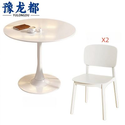 豫龙都 餐桌椅一桌二椅 套