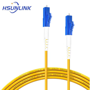 HSUNLINK 光纤跳线 HS LC/LC-S1(UPC) 单模单芯1米/条