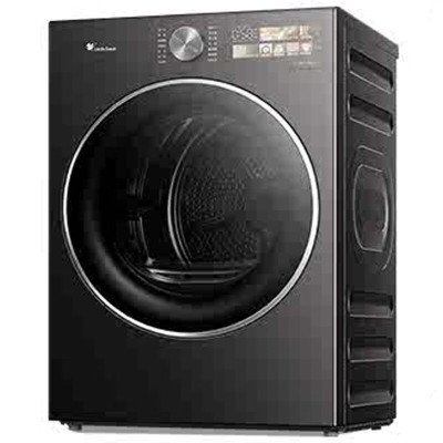 小天鹅10公斤热泵烘干机TH10VE40SE 黑色四口家庭独嵌两用低噪变频LED触控自由嵌入式