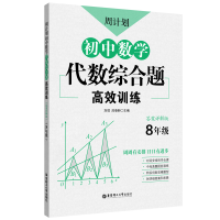 正版新书]周计划:初中数学代数综合题高效训练(8年级)吕春昕9