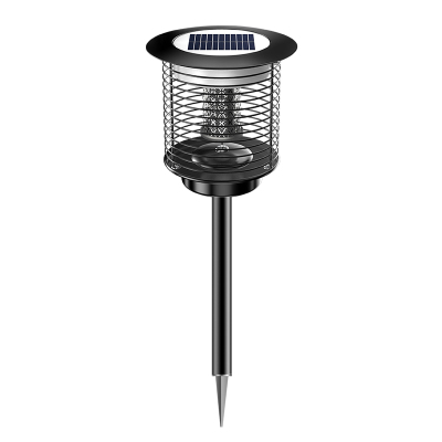 爱尚品TM-01银色灭蚊灯室内家用灭蝇驱蚊器餐厅饭店商铺用苍蝇神器蚊子虫电击TM-01Y黑色地插款3台装