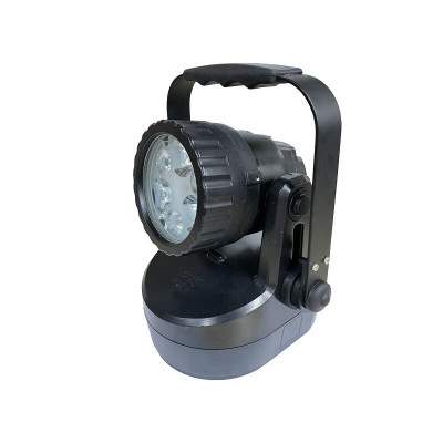 宙明 ZM-XP83 12W IP66 续航时间>10h 11.1V 冷白 LED 轻便多功能声光报警灯 探照灯(计价单位:盏)黑色