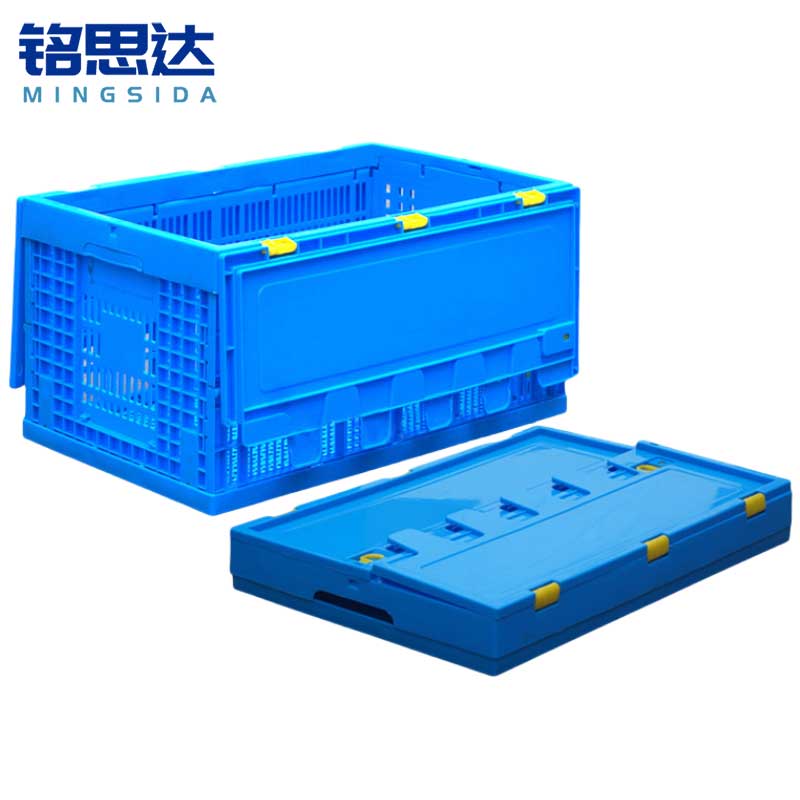铭思达折叠周转筐含盖600*400*300mm个