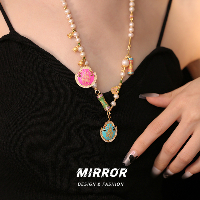 925纯银娜娜通五条经圆牌仅吊坠女坠子挂饰时尚潮流个性 BCZ1154送女朋友老婆情人节七夕生日礼物