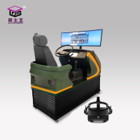 硕士王 SHUOSHIWANG 动感汽车驾驶模拟器通用运输车东风驾驶训练模拟系统