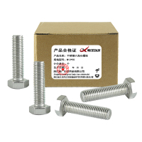 昡 不锈钢六角头螺栓 M12*55 个