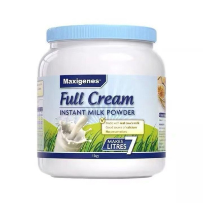 美可卓 蓝胖子全脂奶粉 1kg 好奶源好品质