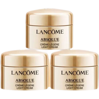 兰蔻(LANCOME)菁纯臻颜面霜 清爽型15ml*3瓶 菁纯面霜清爽抗皱紧致舒缓
