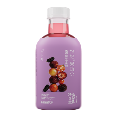 茶小开杨梅桑葚小番茄450ml*15
