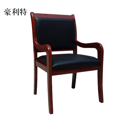 豪利特会议椅现代椅子皮面靠背椅将军椅