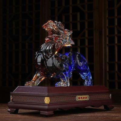 美帮汇琉璃玉貔貅摆件客厅家居酒柜房间装饰品貔恘