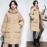 羽绒棉服女2024年冬装新款时尚百搭中长款显瘦韩版棉衣外套潮