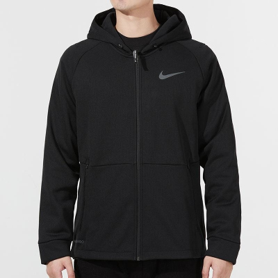 Nike/耐克连帽外套训练运动休闲加绒保暖男装夹克DD2125-010 D
