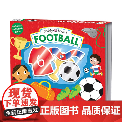 英文原版 足球员 Footballer 角色扮演 Let's Pretend 低幼启蒙 英语学习 儿童读物 游戏 亲子玩