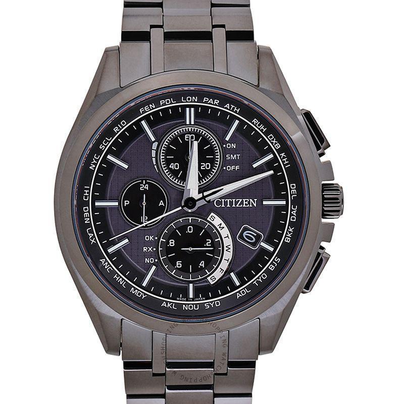 西铁城citizen男款at8044-56e光动能男 商务休闲 时尚百搭 运动防水