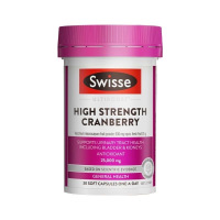 Swisse斯维诗蔓越莓精华胶囊25000mg 30粒/瓶装 澳洲原装进口 呵护女士健康保健品 膳食营养补充剂