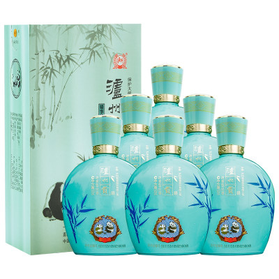 泸州老窖 泸州贡盛事共享 52度浓香型白酒 纯粮食酒 送礼熊猫礼品酒