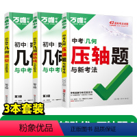 3本[模型+辅助线+压轴题] 初中通用 [正版]万唯中考几何模型初中2024数学必刷题几何60模型视频讲解压轴题专项训练