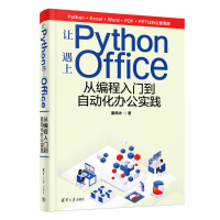音像让PYTHON遇上OFFICE——从编程入门到自动化办公实践潘美冰
