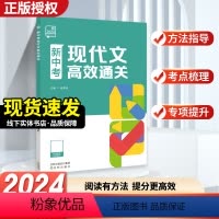 现代文 全国通用 [正版]2024现代文高效通关新中考语文阅读理解专项训练书初一初二七八年级议论文说明文专项训练初三总复