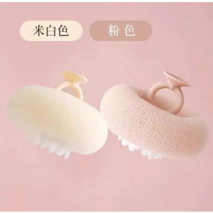 大号吸盘沐浴球浴花柔软不散女士专用洗澡沐浴起泡泡搓澡神器3759A