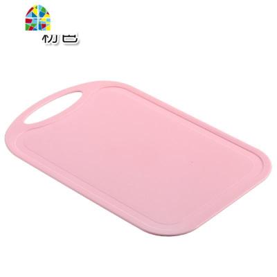 厨房切蔬菜水果砧板 家用塑料菜板双面防滑防溢案板和面板 FENGHOU 粉色