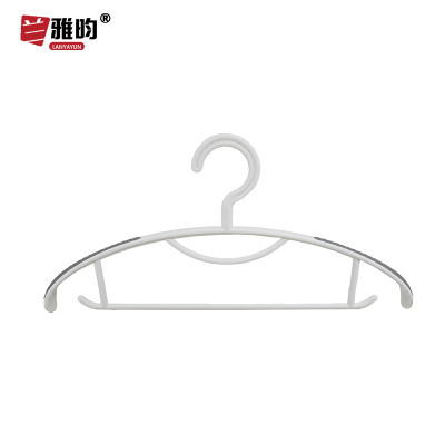 兰雅昀 宽肩防滑衣架 白色 组