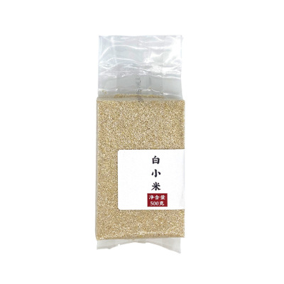 鹤来香白小米500克小米粥香糯粘稠早餐五谷杂粮粥