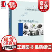 设计素描基础增补版 王雪青郑美京著上海人民美术出版社当代平面设计与设计基础教育新时代素描教学方法拓展思维和散发思维