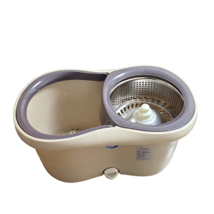 志合欣语 旋转拖布桶 钢网钢盘+4布 套