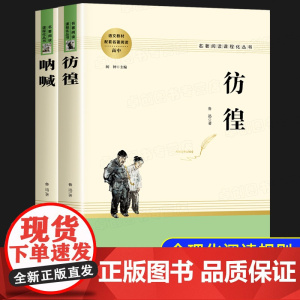 呐喊鲁迅原著正版 彷徨 高中课外阅读书籍必读高一高二三必读课外书名著上下册书目鲁迅经典必读小说全集语文教材配套阅读老师