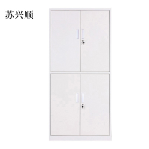 苏兴顺钢制文件柜档案柜财务凭证柜带锁储物柜铁皮柜书柜通双节文件柜