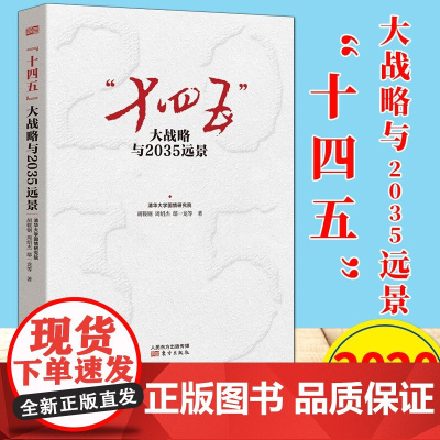 十四五大战略与2035远景 2020新版 东方出版社 9787520716895 十九届五中全会读物 清华大学国情研究院