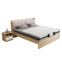 德诚和现代板式系列板式床公寓床1.5米DCH-C0709 1590*2180*1025mmH张