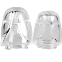 取悦亀头套2只装男士加长加粗套阴茎套仿真阳具头套狼牙套男用穿戴式增大增粗器具夫妻房事男女共用情趣性玩具成人性用品