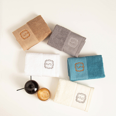 四季宣言方巾擦脸小毛巾2条装全棉柔软吸水易干洗脸加大加厚长绒棉儿童面巾套装成人