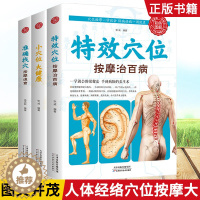 [醉染正版]特效穴位按摩治百病含3册 准确找穴按摩速查 小穴位大健康 家庭按摩穴位推拿防病去病保健按摩手法图解大全生活养