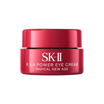 SK-II/SK2/SKII大眼眼霜微肌因修护焕采红瓶眼霜2.5ml正品小样旅行试用装嘭弹细滑透亮滋养