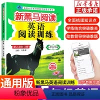 新黑马英语阅读训练 小学五年级 [正版]2022新黑马英语阅读训练五年级 小学英语阅读理解专项训练题课外拓展强化同步每日