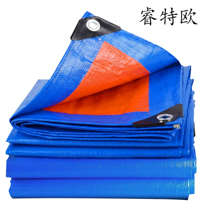 睿特欧 篷布防雨苫布 RT-PB 蓝桔 平方米
