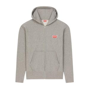 高田贤三(Kenzo)大廓形拉链连帽卫衣男款长袖休闲百搭棉质弹性纤